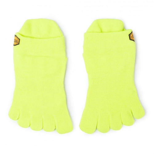 Vibram Full Cover Socks - No Show Yellow-Footwear-Barefoot.kw