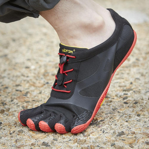 Vibram KSO EVO Men - Black Red-Footwear-Barefoot.kw