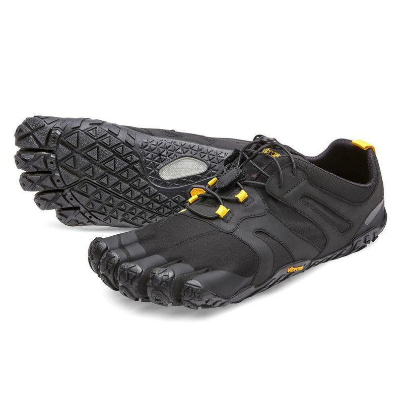 Vibram V-Trail 2.0 Women - Black/Yellow-Footwear-Barefoot.kw