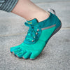 Vibram V-Trek Women - Teal/Grey-Footwear-Barefoot.kw