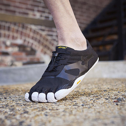 Vibram KSO EVO Men - Black/White-Footwear-Barefoot.kw