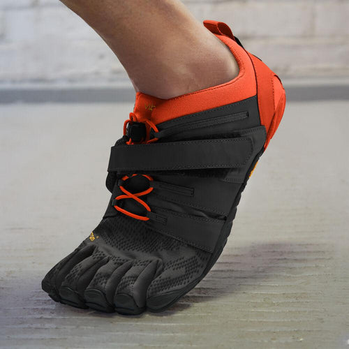 Vibram V-Train 2.0 Men - Black/Orange-Footwear-Barefoot.kw