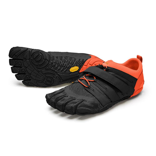 Vibram V-Train 2.0 Men - Black/Orange-Footwear-Barefoot.kw