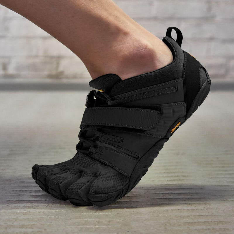 Vibram V-Train 2.0 Women - All Black-Footwear-Barefoot.kw