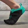 Vibram V-Train 2.0 Women - Black/Green-Footwear-Barefoot.kw