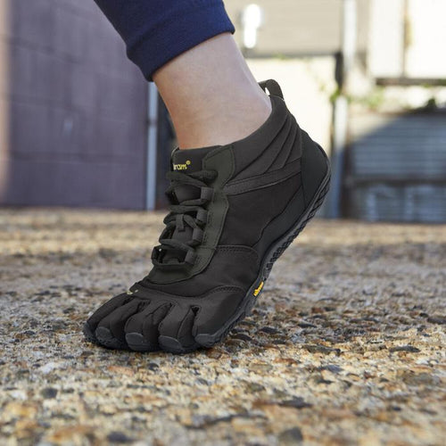 Vibram V-Trek Men - All black-Footwear-Barefoot.kw