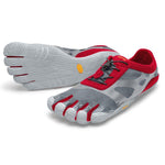 Vibram KSO EVO Men - Grey/Red-Footwear-Barefoot.kw