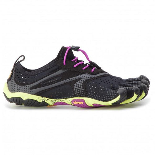Vibram V-Run for Women - Black/Yellow/Purple-Footwear-Barefoot.kw