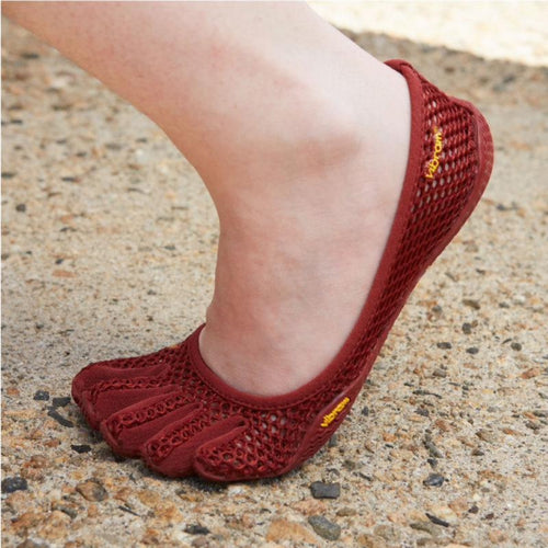 Vibram Vi-B Woman with Carry Pouch - Burgundy-Footwear-Barefoot.kw