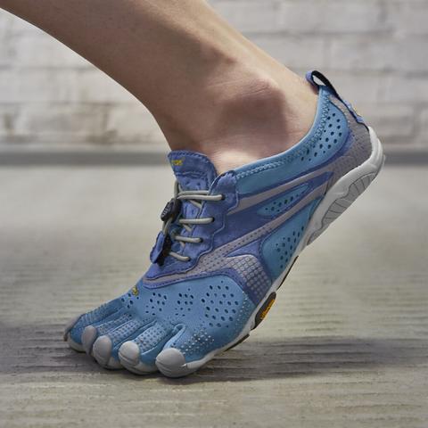 Vibram V-Run for Women - Blue-Footwear-Barefoot.kw