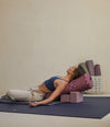 Manduka Wool Round Yoga Bolster-Yoga Accessories-Barefoot.kw