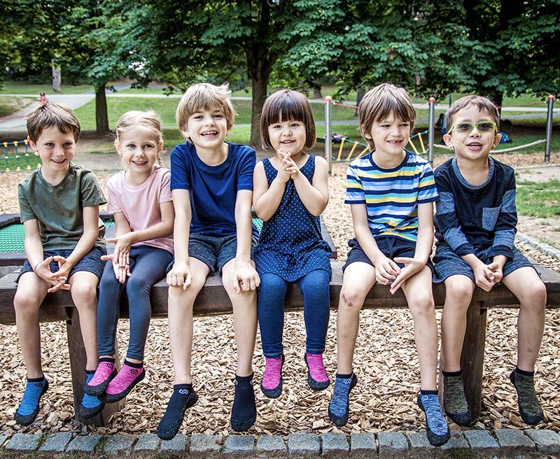 Skinners Kids - Olive Green-Footwear-Barefoot.kw